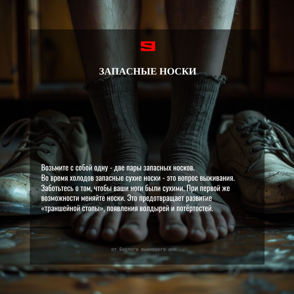 Запасные носки