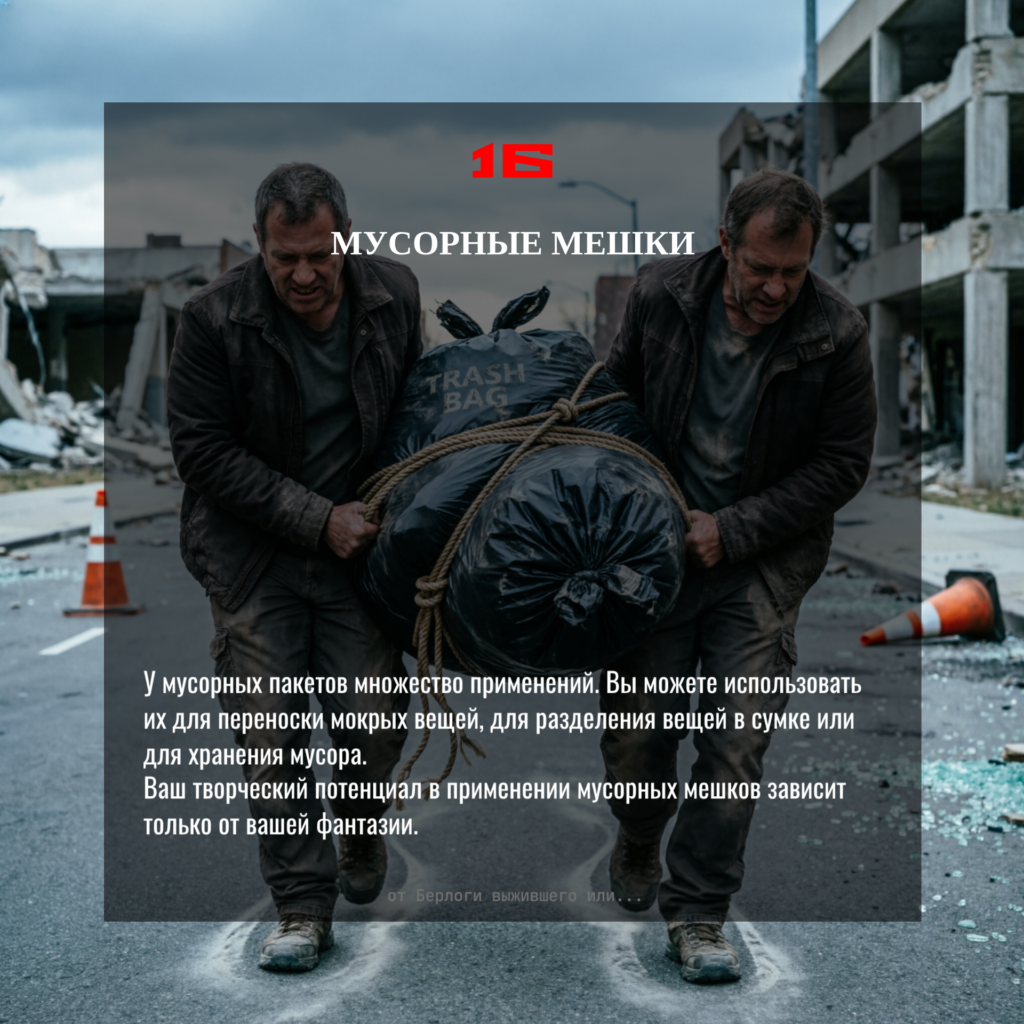 Мусорные мешки