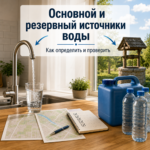 Основной и резервный источник воды: как выбрать