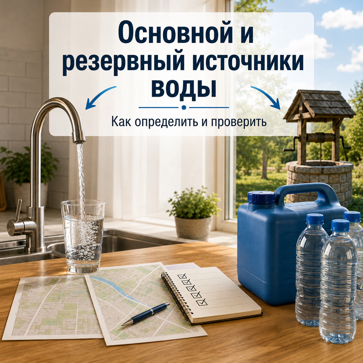 Читать далее о этой статье Основной и резервный источник воды: как выбрать